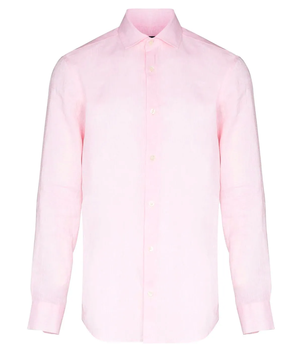 Antonio Linen Shirt in Pink