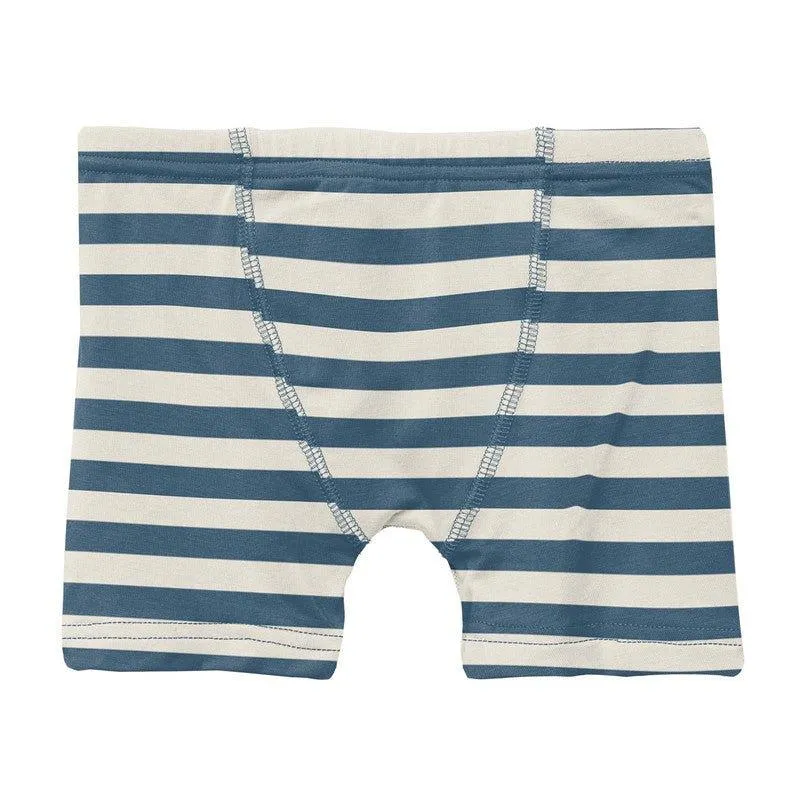 Bamboo Boxer Brief - Nautical Stripe