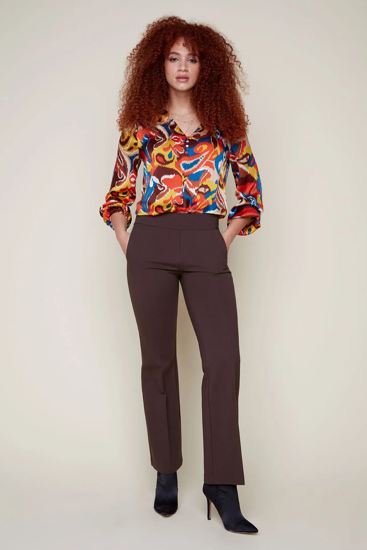 Boot Cut Ponte Pant
