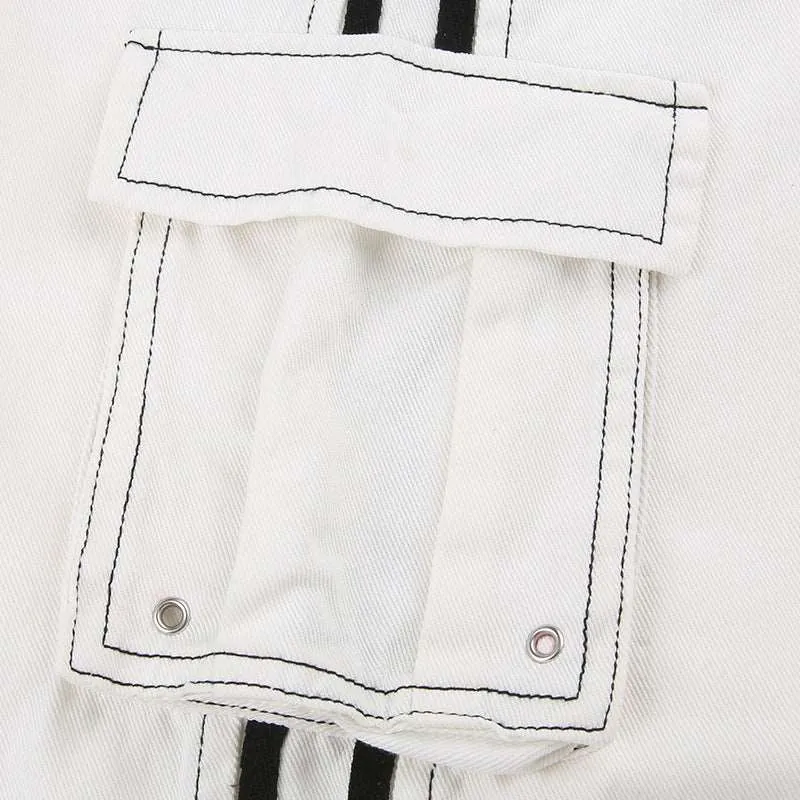Cargo Wide Leg Jeans