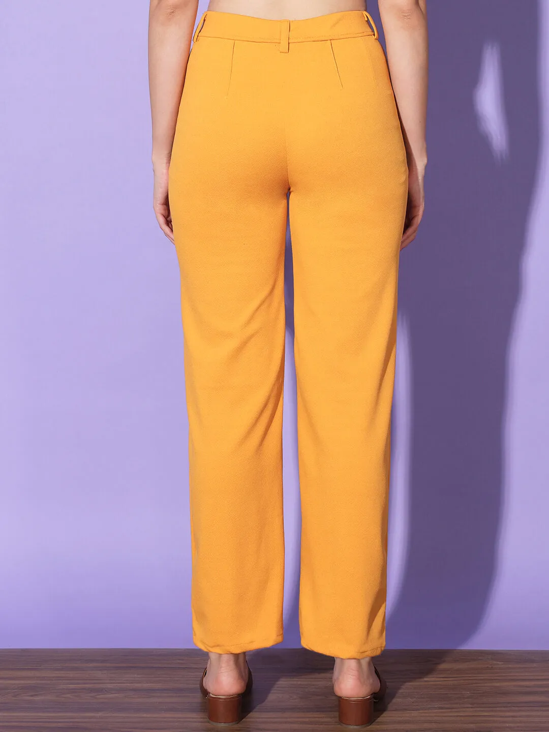 Carrera Full Length Women Formal Trousers and Pants-3299