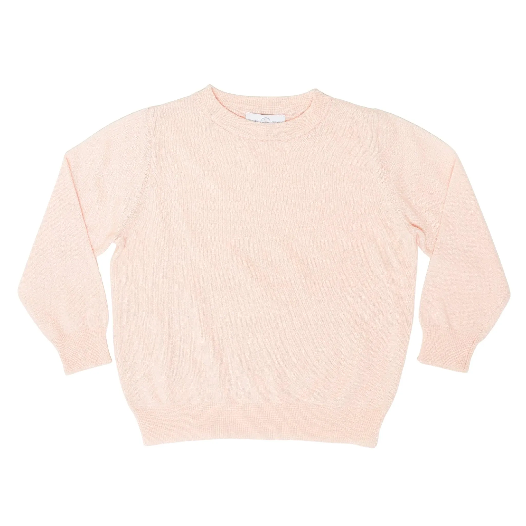 Christopher Crewneck Sweater in Pink Sand