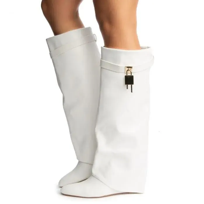 City on Lock High Wedge Boot