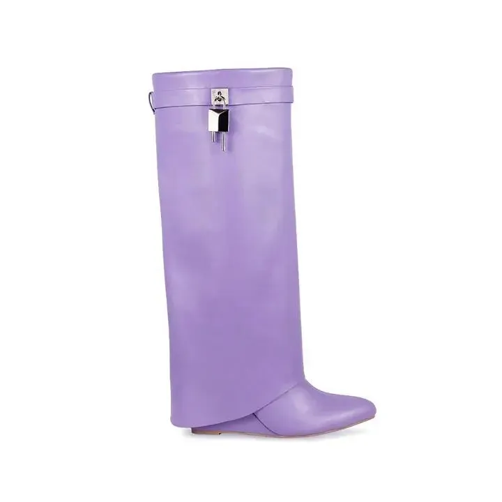 City on Lock High Wedge Boot