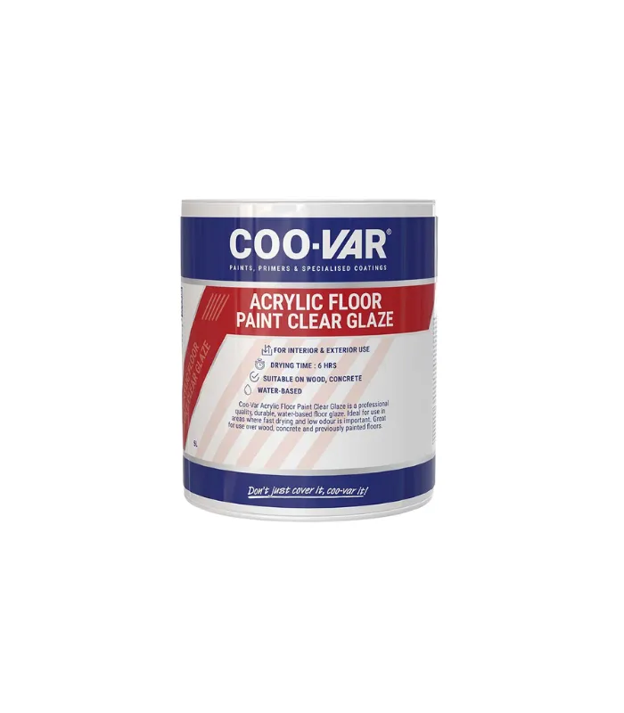 Coo-Var Acrylic Clear Glaze For Floors
