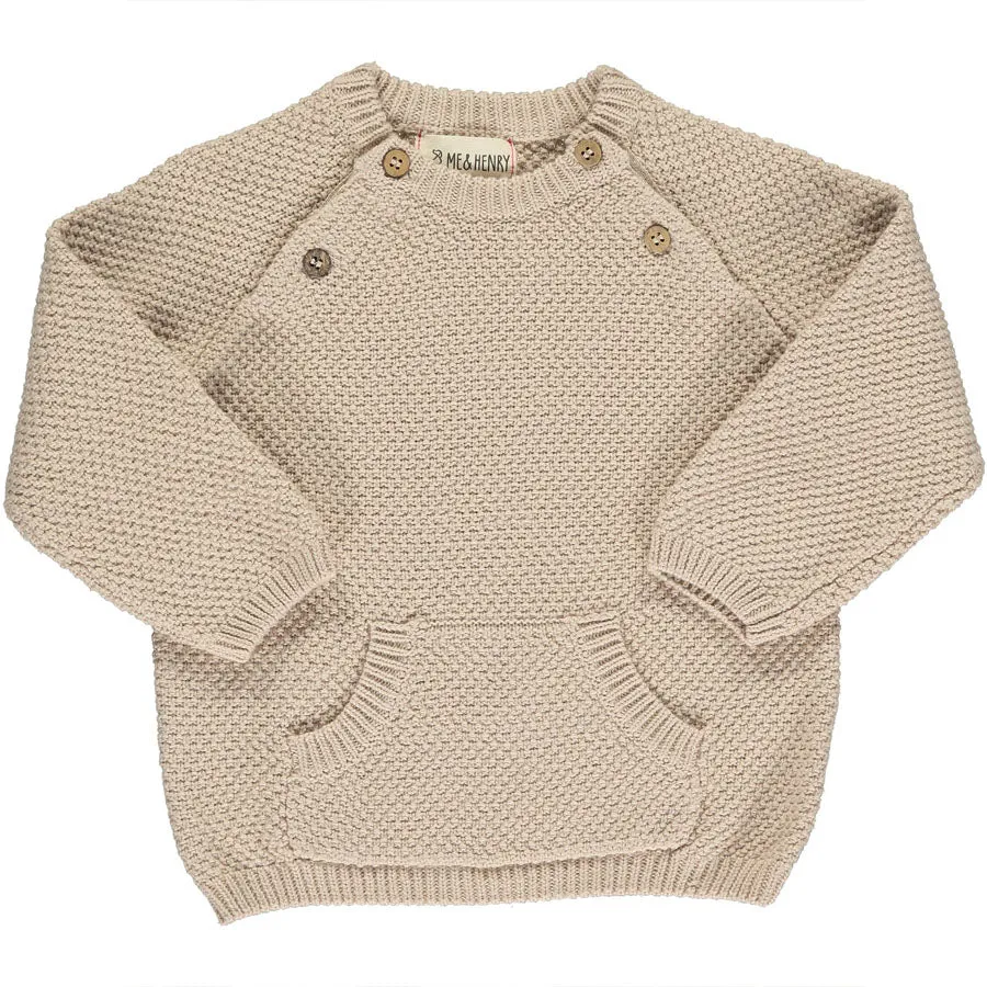 Cream Morrison Baby Sweater