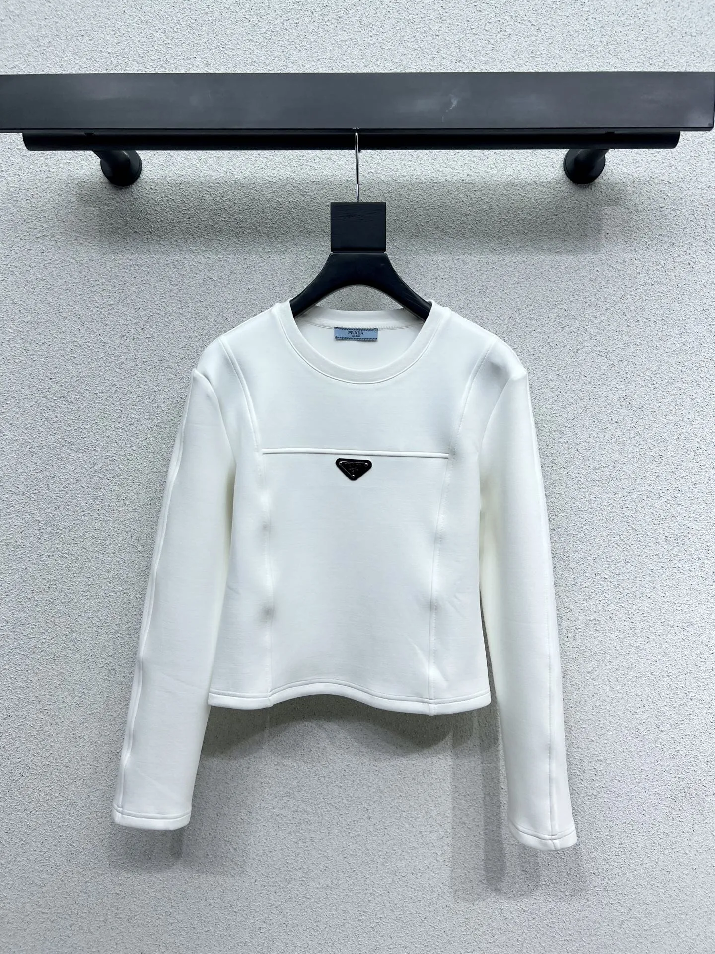 Crew neck sweater   wide leg pants