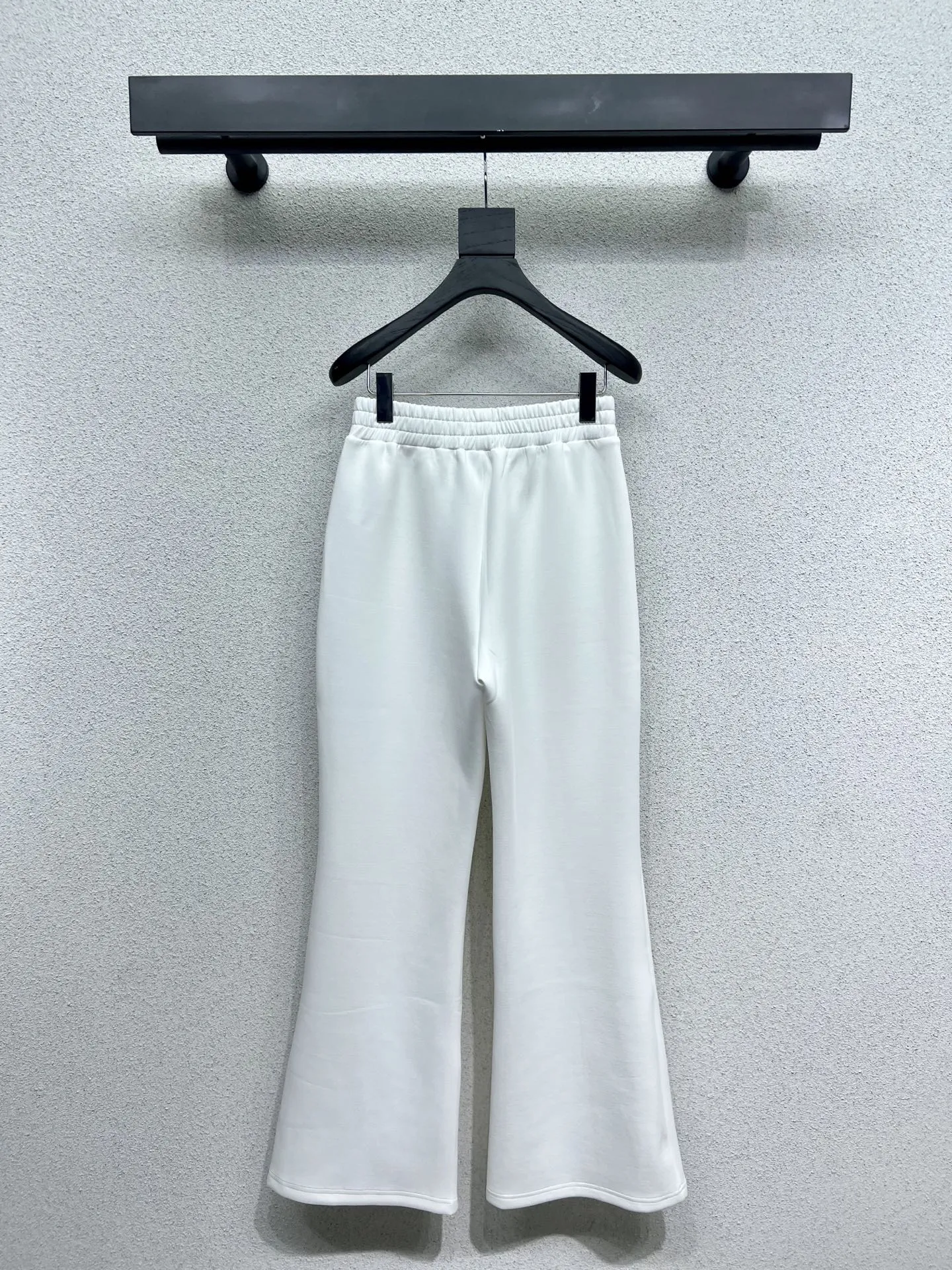 Crew neck sweater   wide leg pants