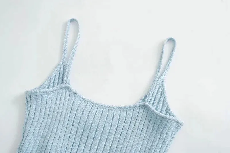 CROPPED KNIT TOP