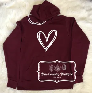 Cute Heart Hoodie