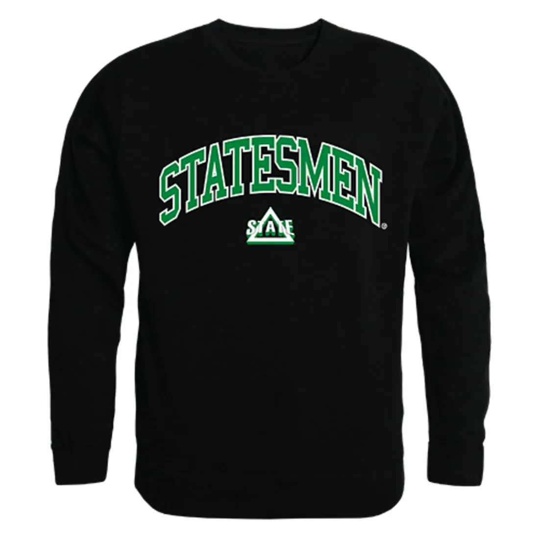 DSU Delta State University Campus Crewneck Pullover Sweatshirt Sweater Black