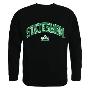 DSU Delta State University Campus Crewneck Pullover Sweatshirt Sweater Black