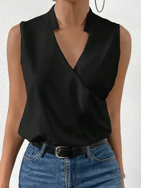 Elliot™ Elegant Sleeveless Blouse