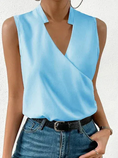 Elliot™ Elegant Sleeveless Blouse