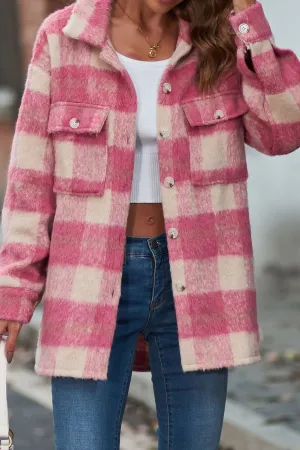 Fuzzy Oversized Flannel