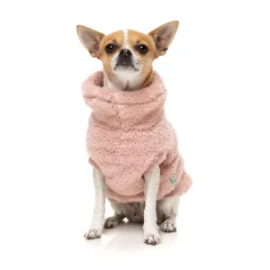 FuzzYard Dog Apparel Turtle Teddy 25 Sweater Blossom Pink Size 3