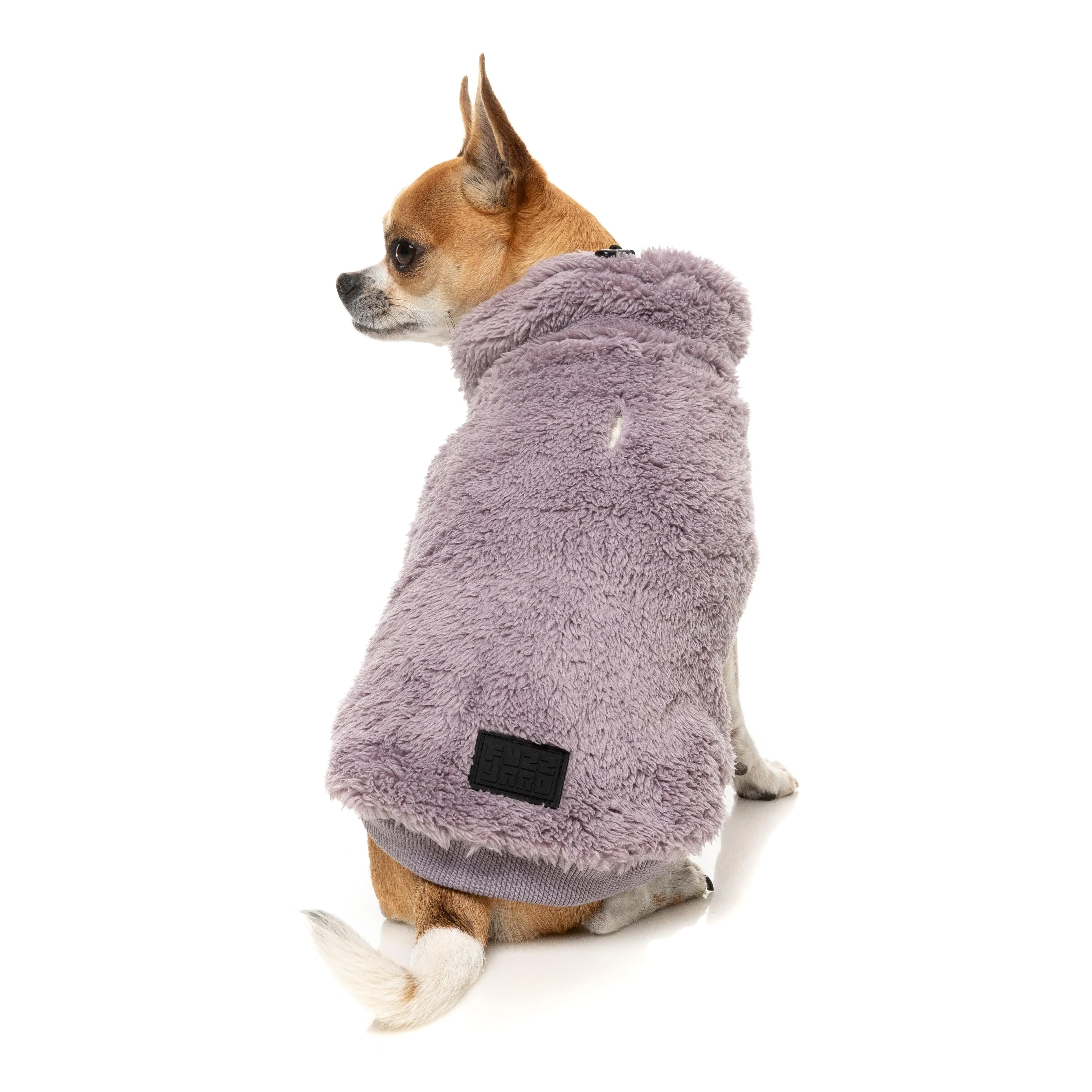 FuzzYard Dog Apparel Turtle Teddy 25 Sweater Lavender Size 4 ^ ^