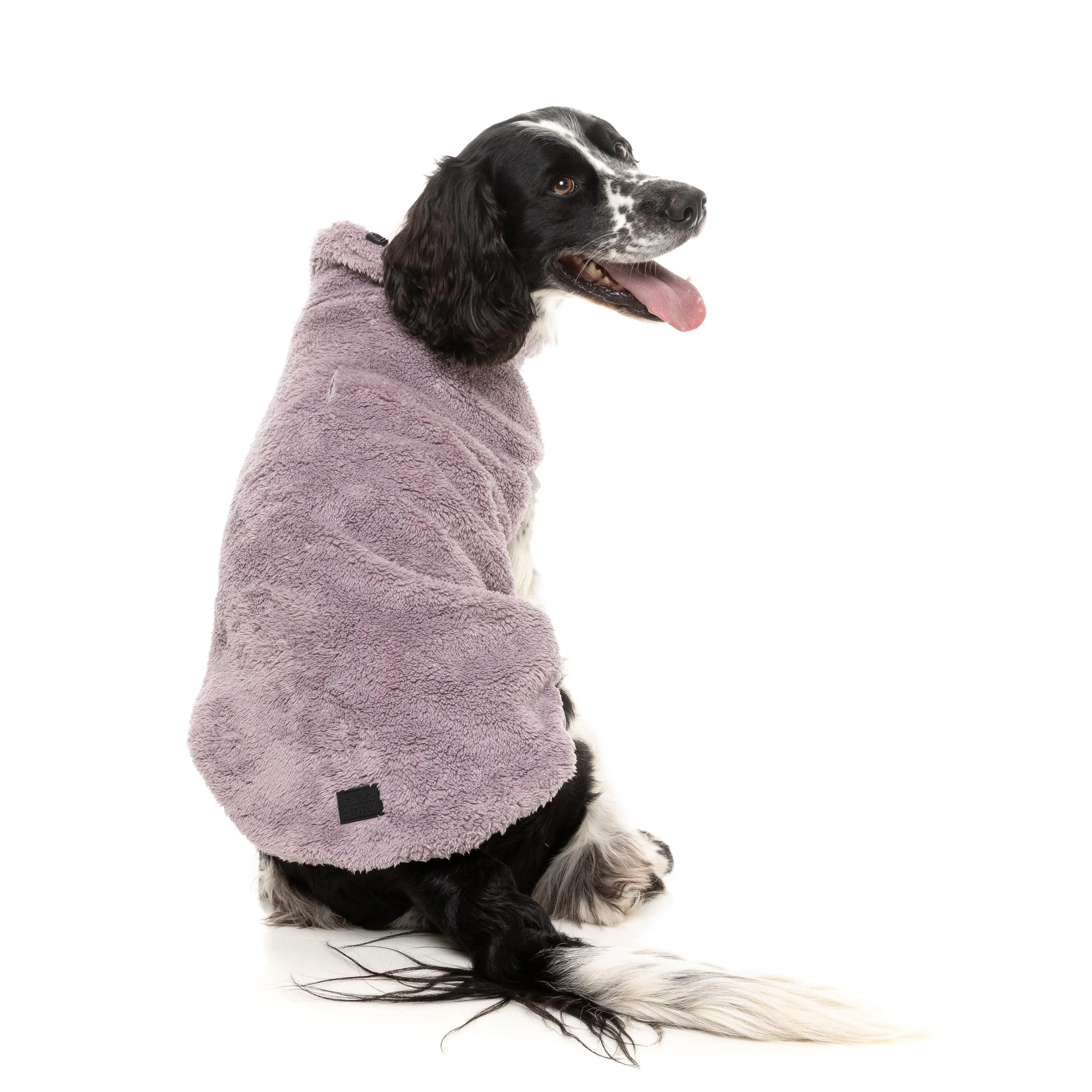 FuzzYard Dog Apparel Turtle Teddy 25 Sweater Lavender Size 4 ^ ^