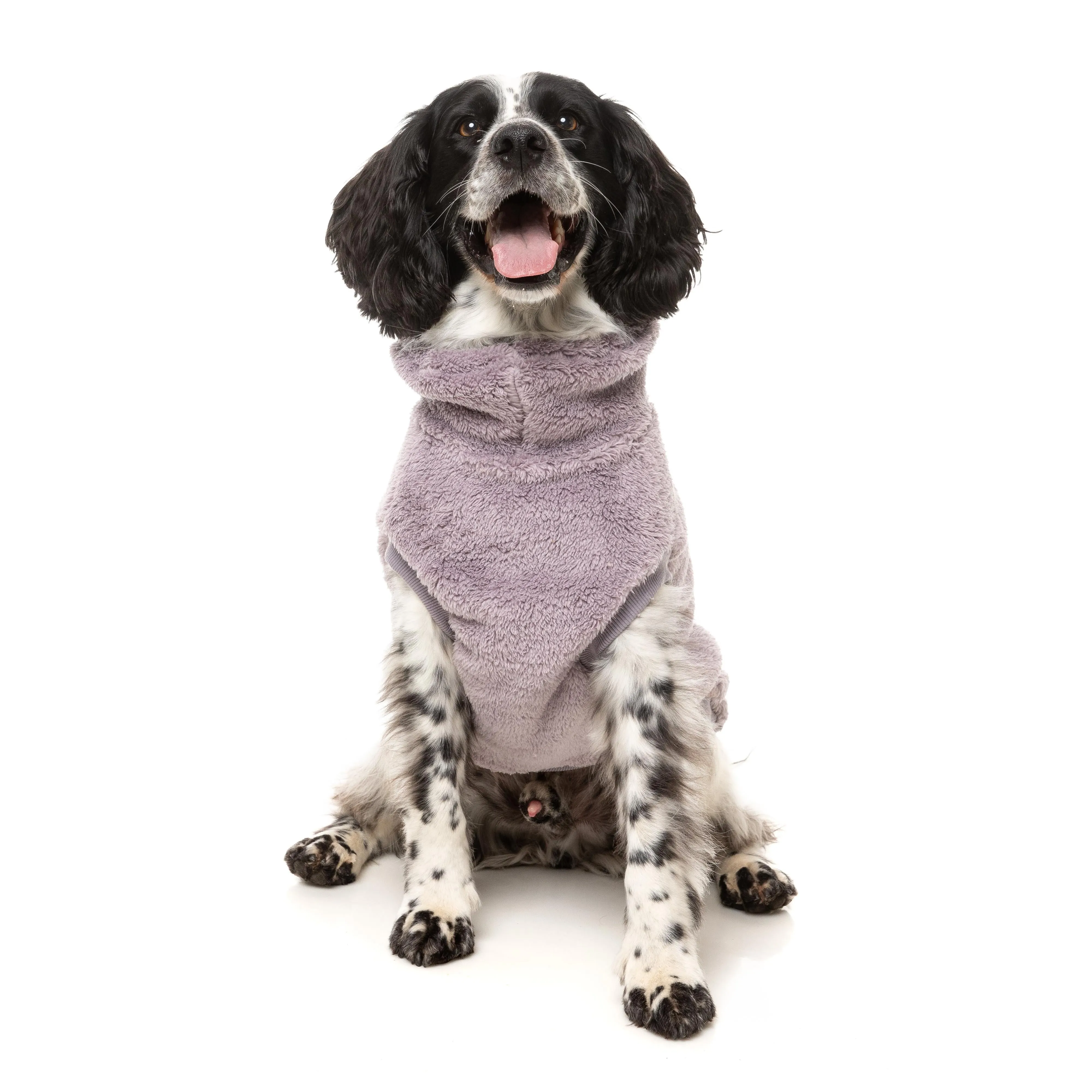 FuzzYard Dog Apparel Turtle Teddy 25 Sweater Lavender Size 4 ^ ^