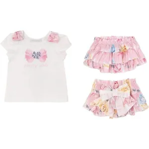 Girls T-Shirt & Skirt Set