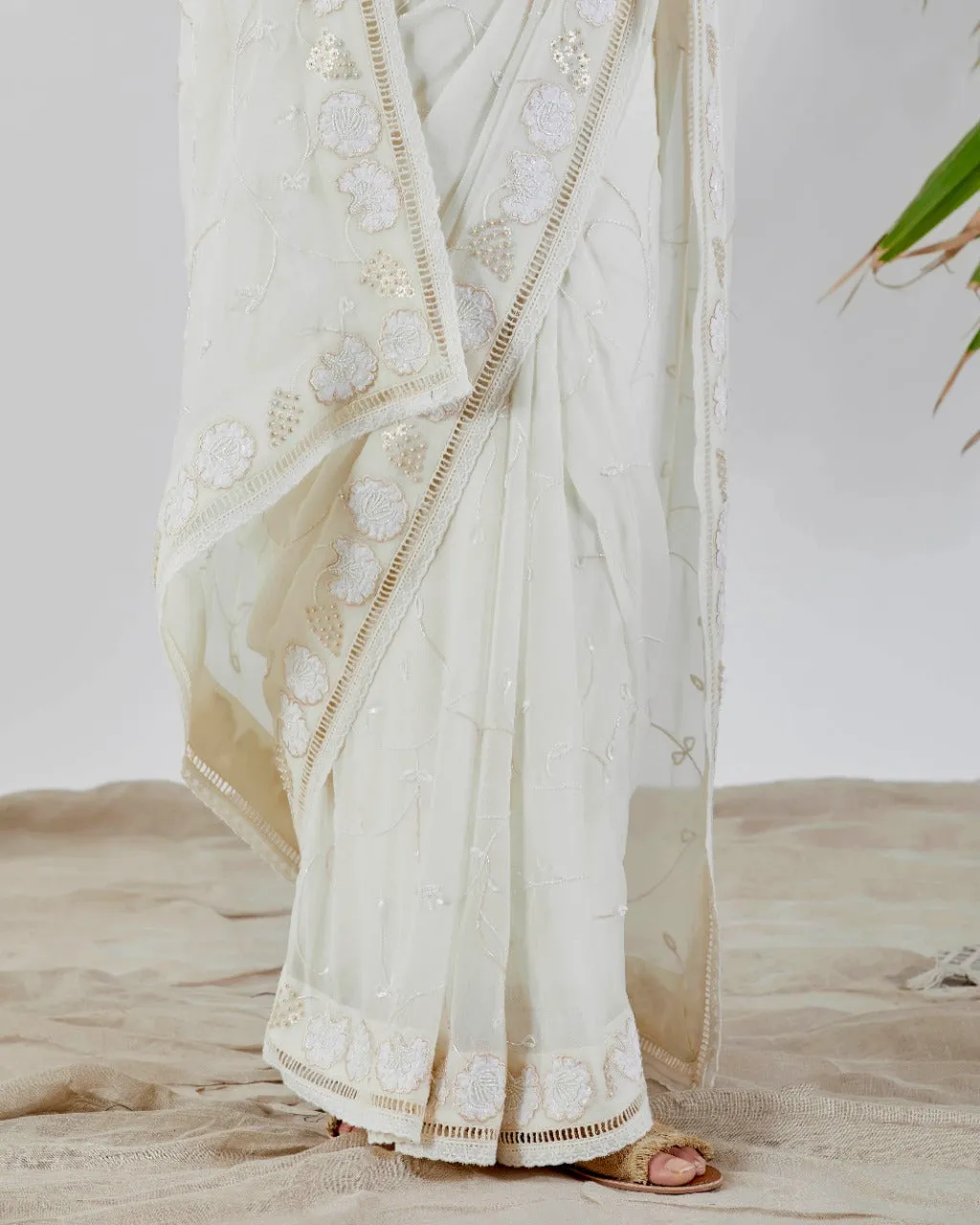 IVORY SAREES