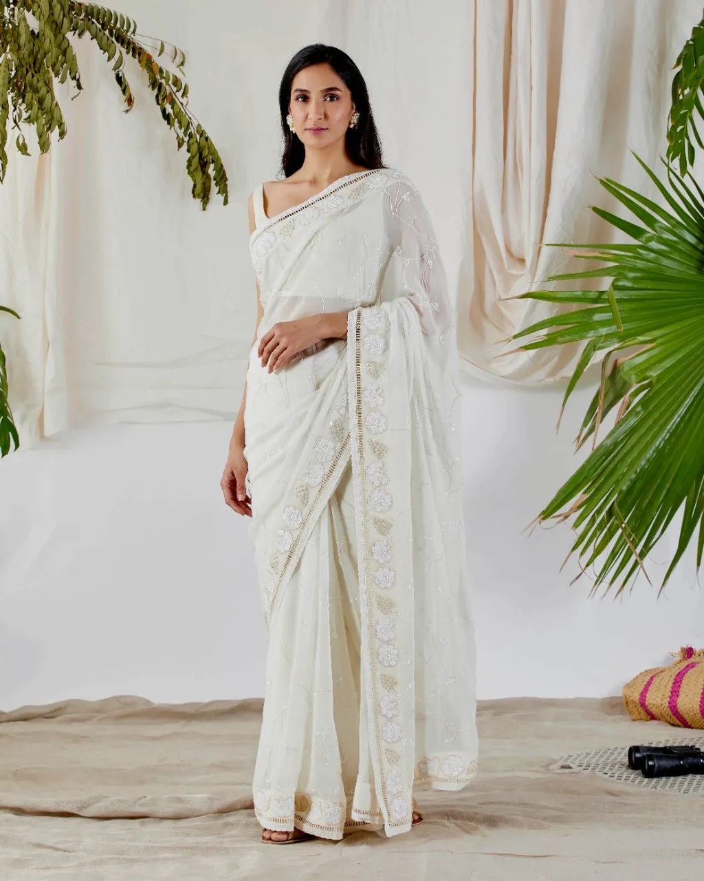 IVORY SAREES
