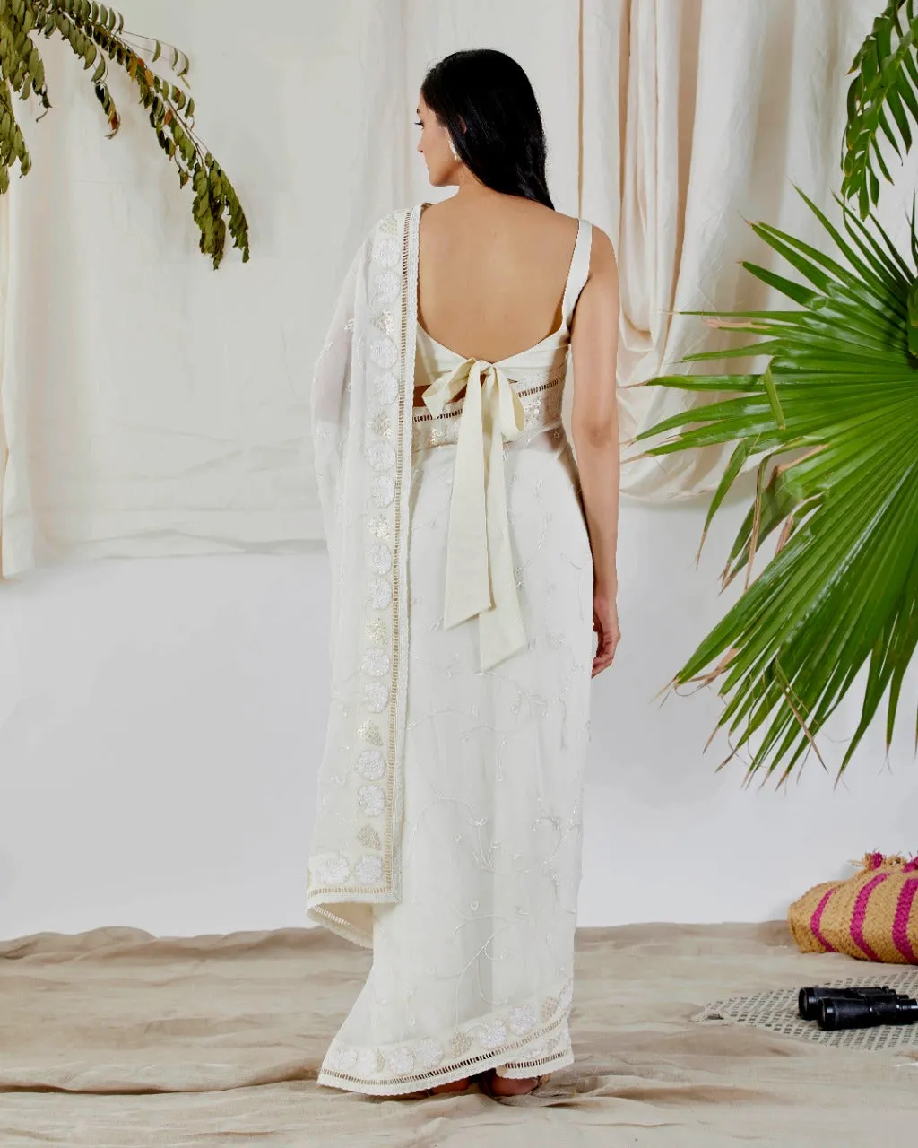 IVORY SAREES