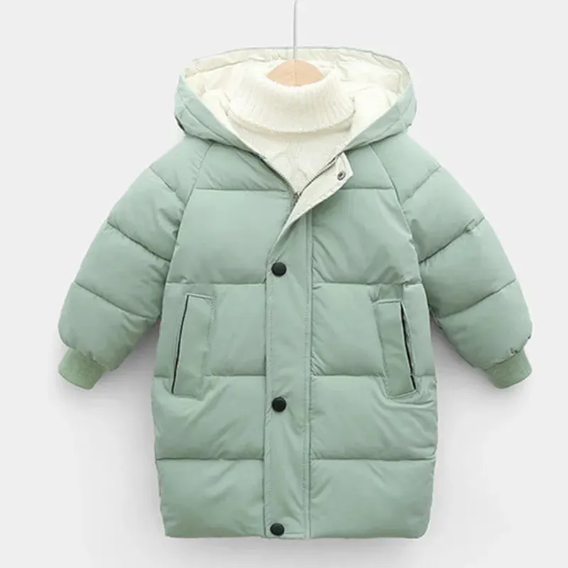 Kids' Coats for Winter Outerwear Fashion Warm Hooded Snowsuits