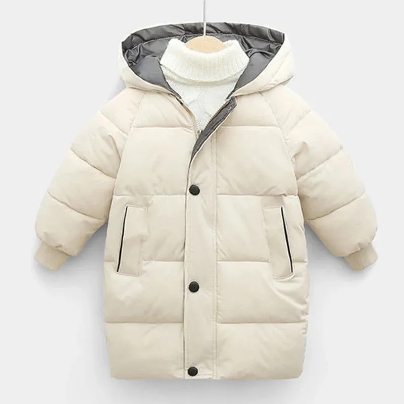 Kids' Coats for Winter Outerwear Fashion Warm Hooded Snowsuits