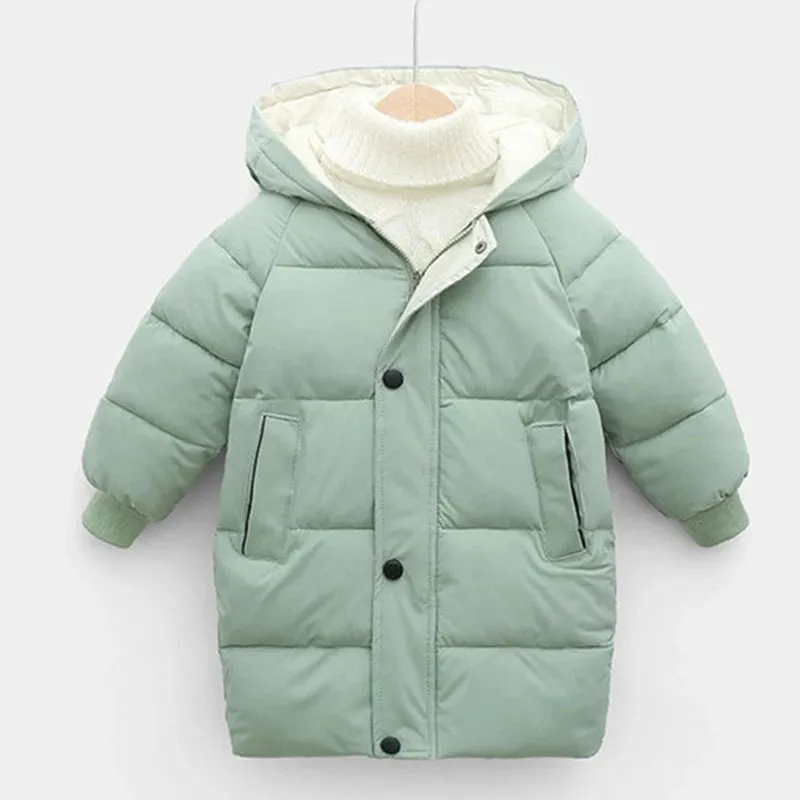 Kids' Coats for Winter Outerwear Fashion Warm Hooded Snowsuits