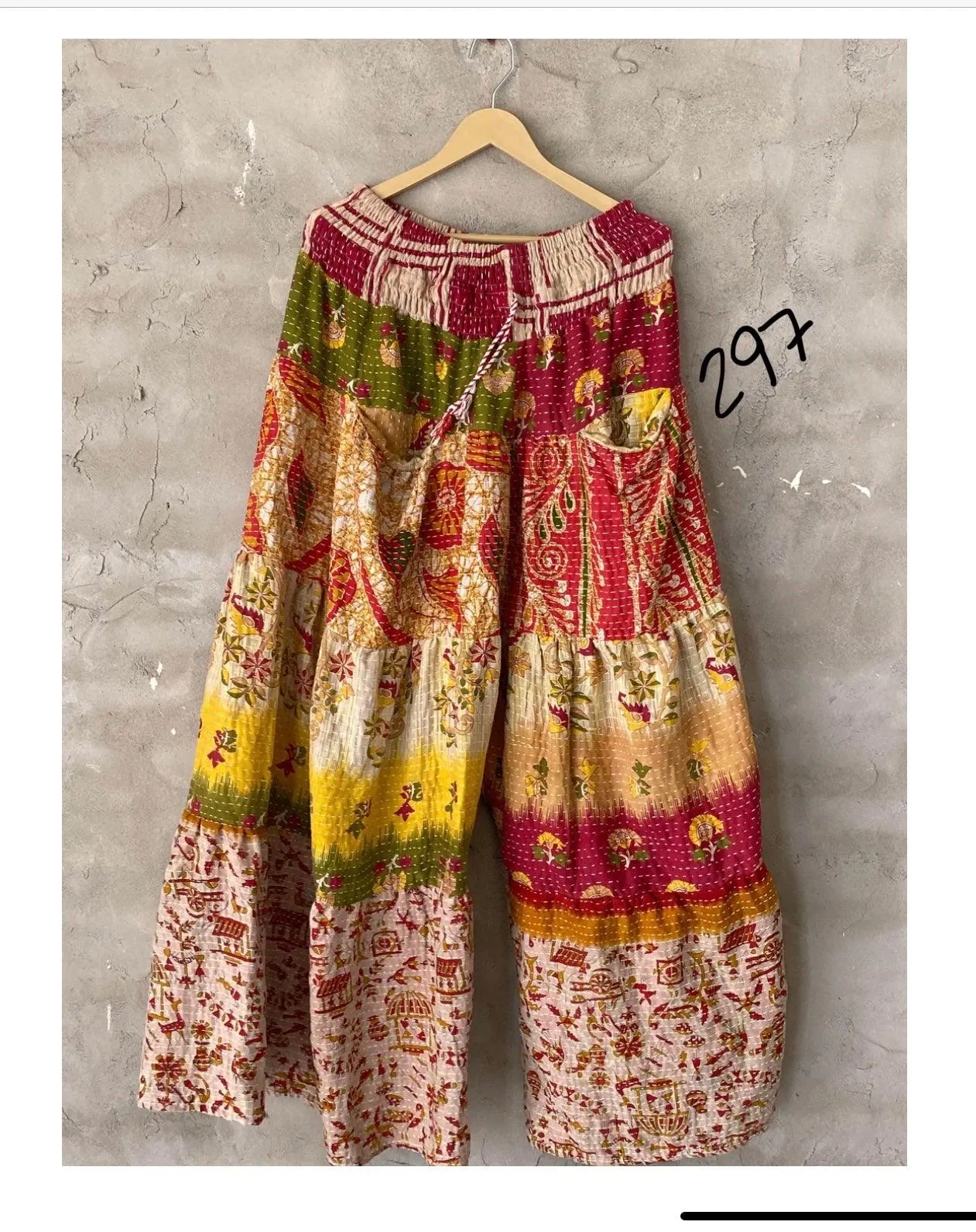Lotus Wide Leg Pants #297 by Kantha Bae