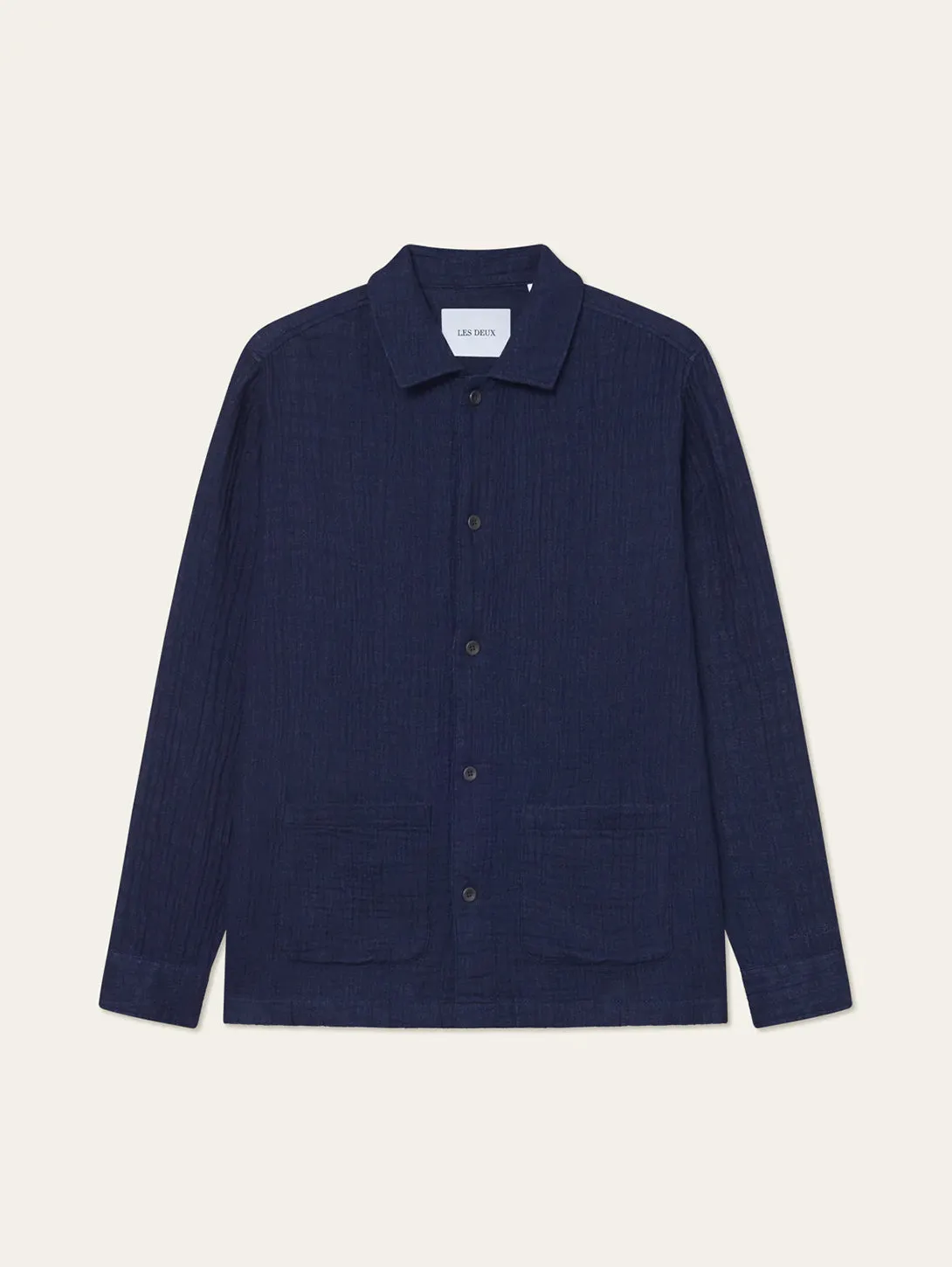 Milian Indigo Overshirt - Dark Navy