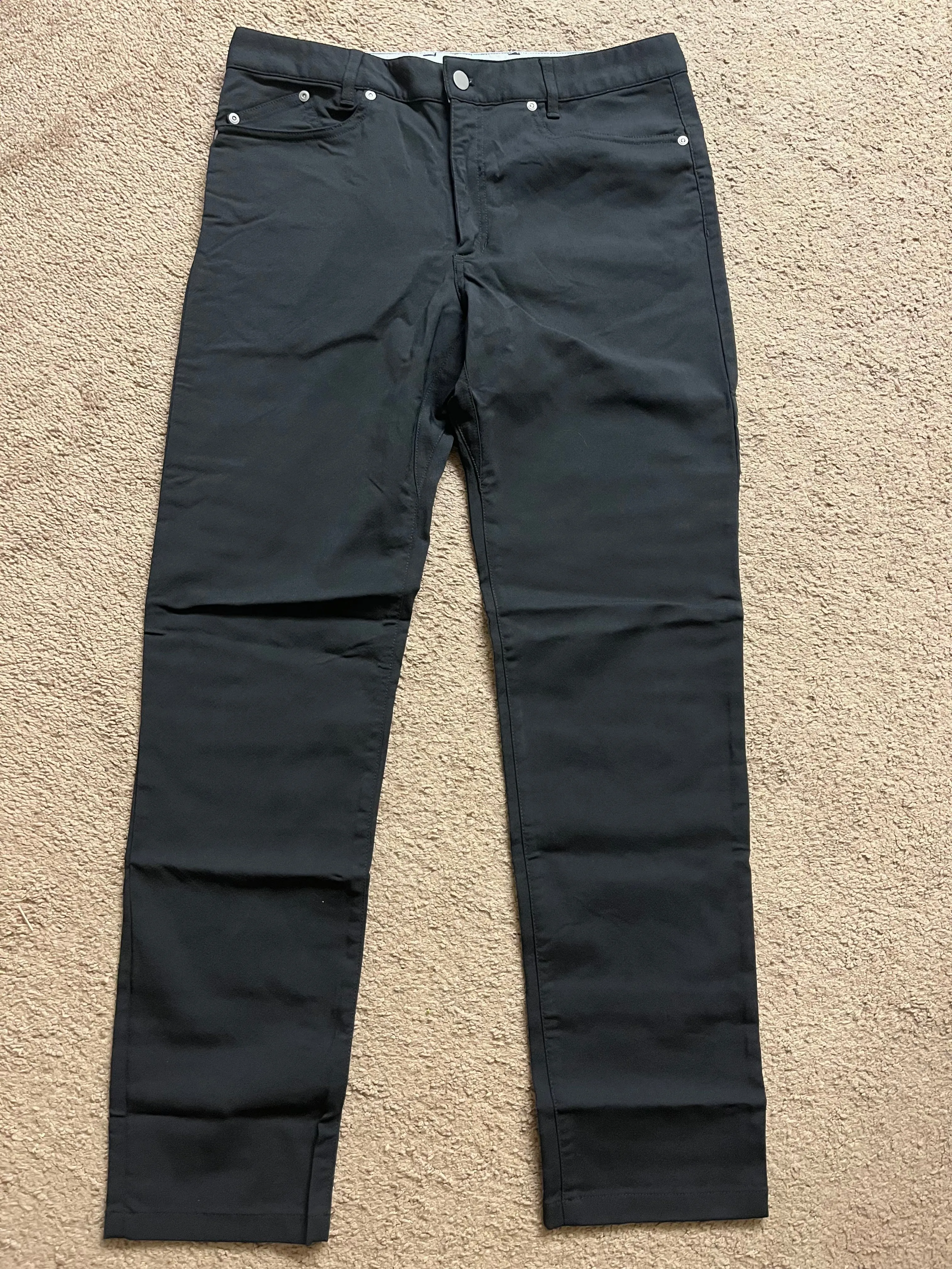 Outlier Slim Dungarees - 34 x 31.5 - black