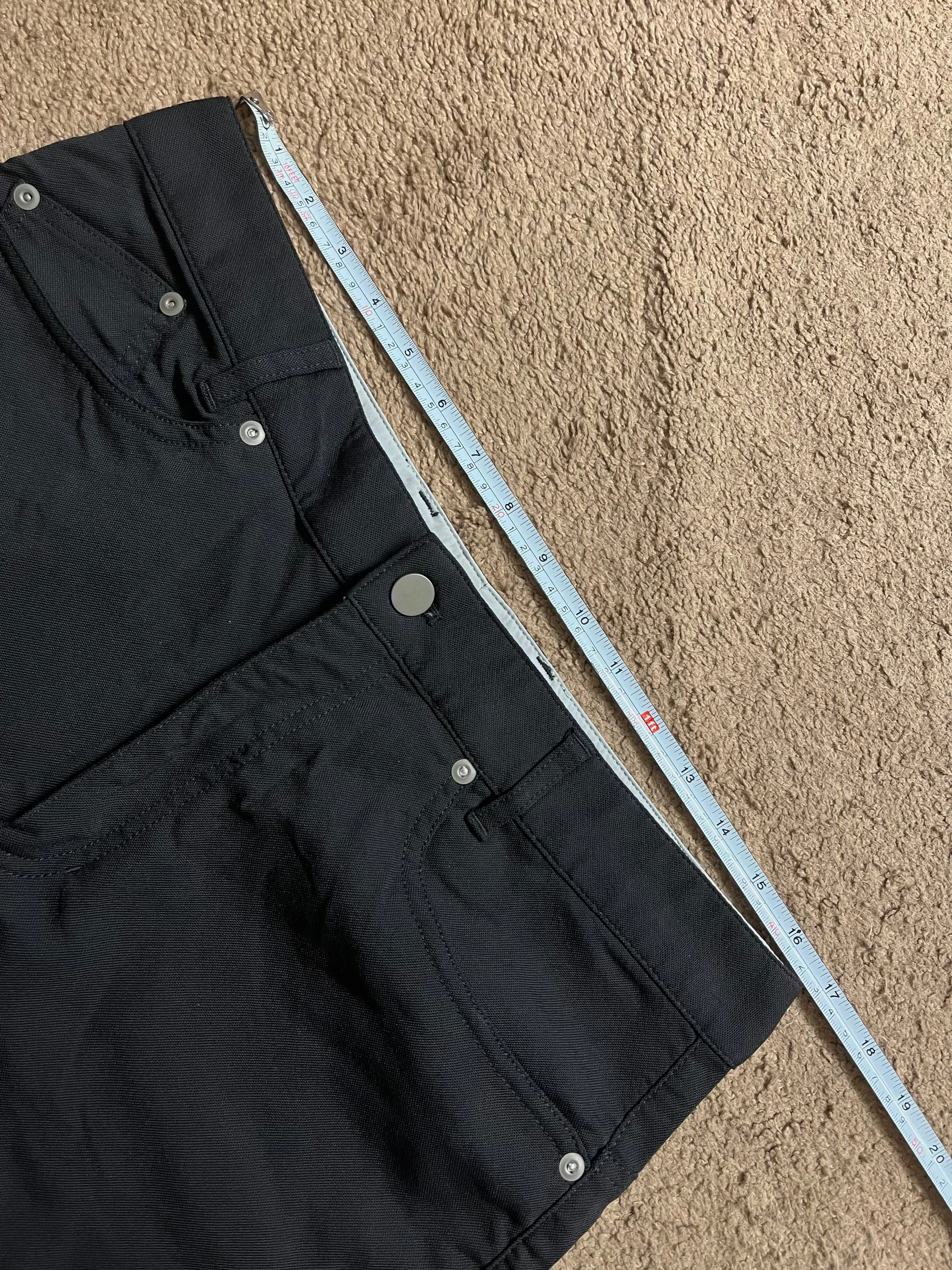 Outlier Slim Dungarees - 34 x 31.5 - black