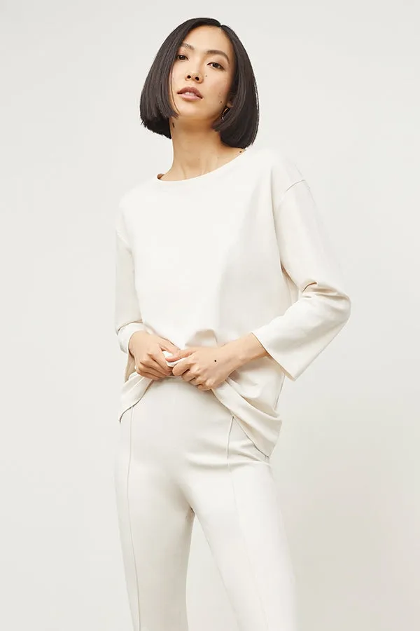 Owen T-Shirt - Pima Cotton :: Ivory
