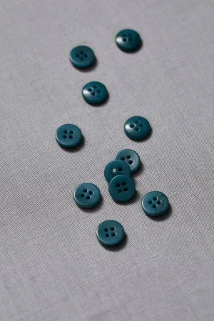 PLAIN 4 HOLE COROZO BUTTON |  Pond 11mm