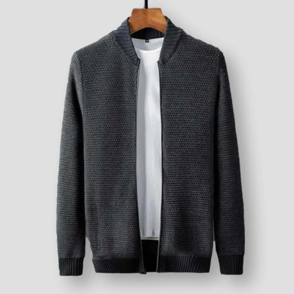 Saint Morris Knitted Wool Cardigan