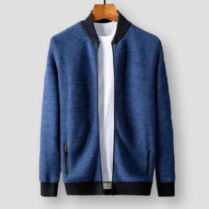 Saint Morris Knitted Wool Cardigan