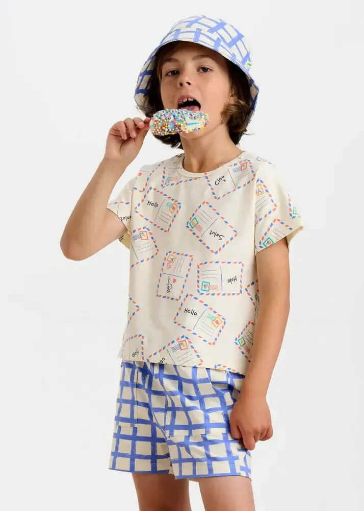 Santorini Tee - Air Mail by The Bonnie Mob