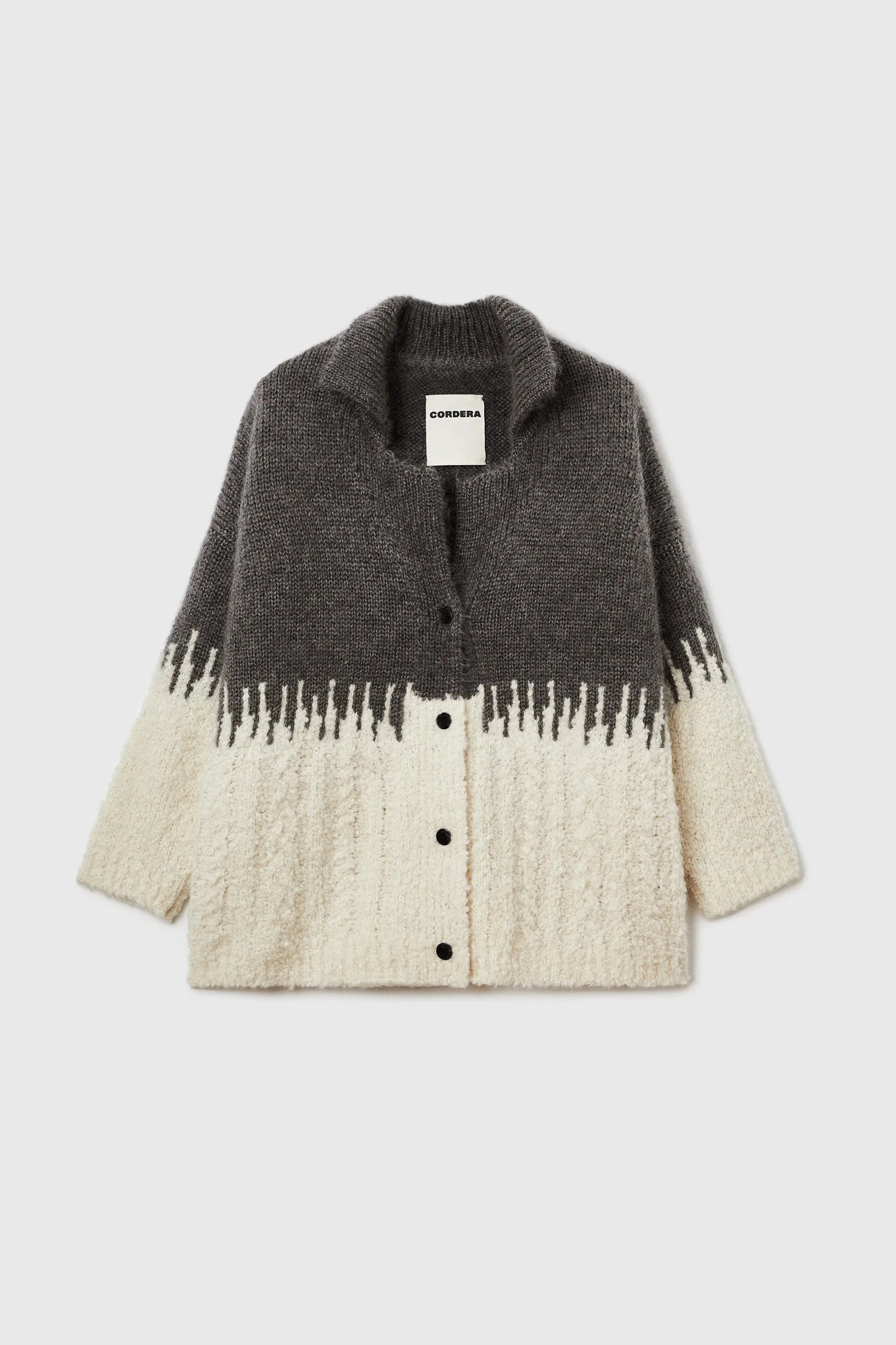 Silk and Mohair Texture Jacket