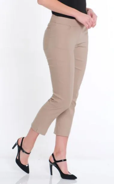 Stone Pull On Crop Pant