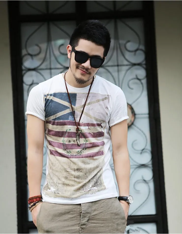 Summer Tops Tee Shirt For Men