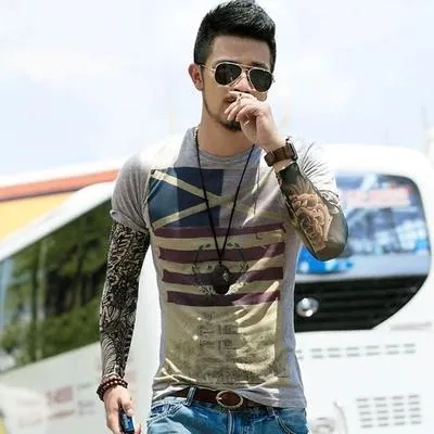 Summer Tops Tee Shirt For Men