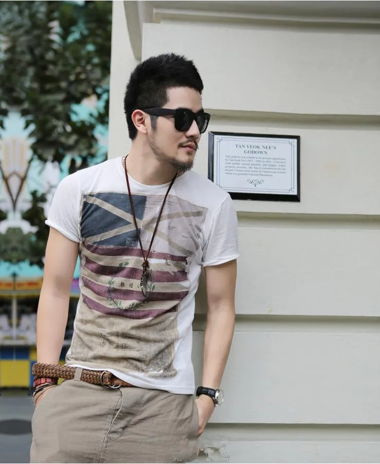 Summer Tops Tee Shirt For Men
