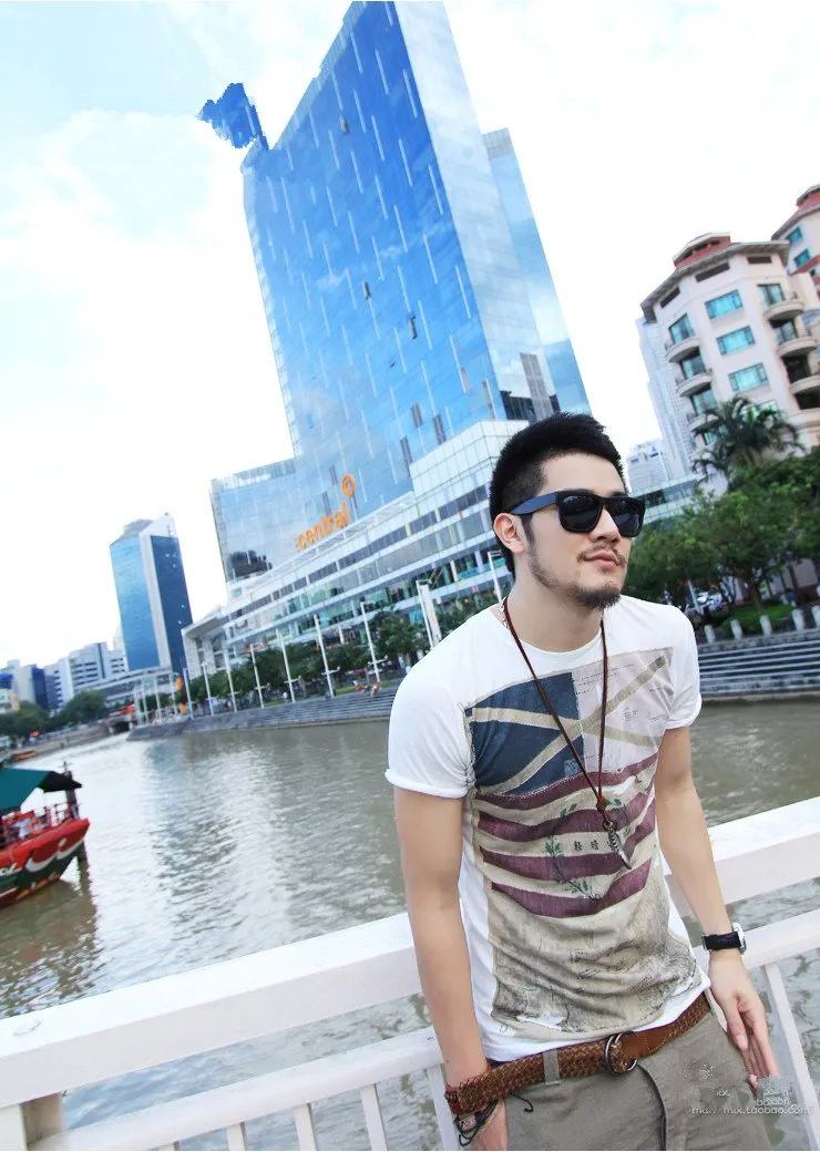 Summer Tops Tee Shirt For Men