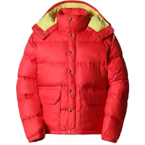 The North Face Mens 71 Sierra Down Short Jacket Red