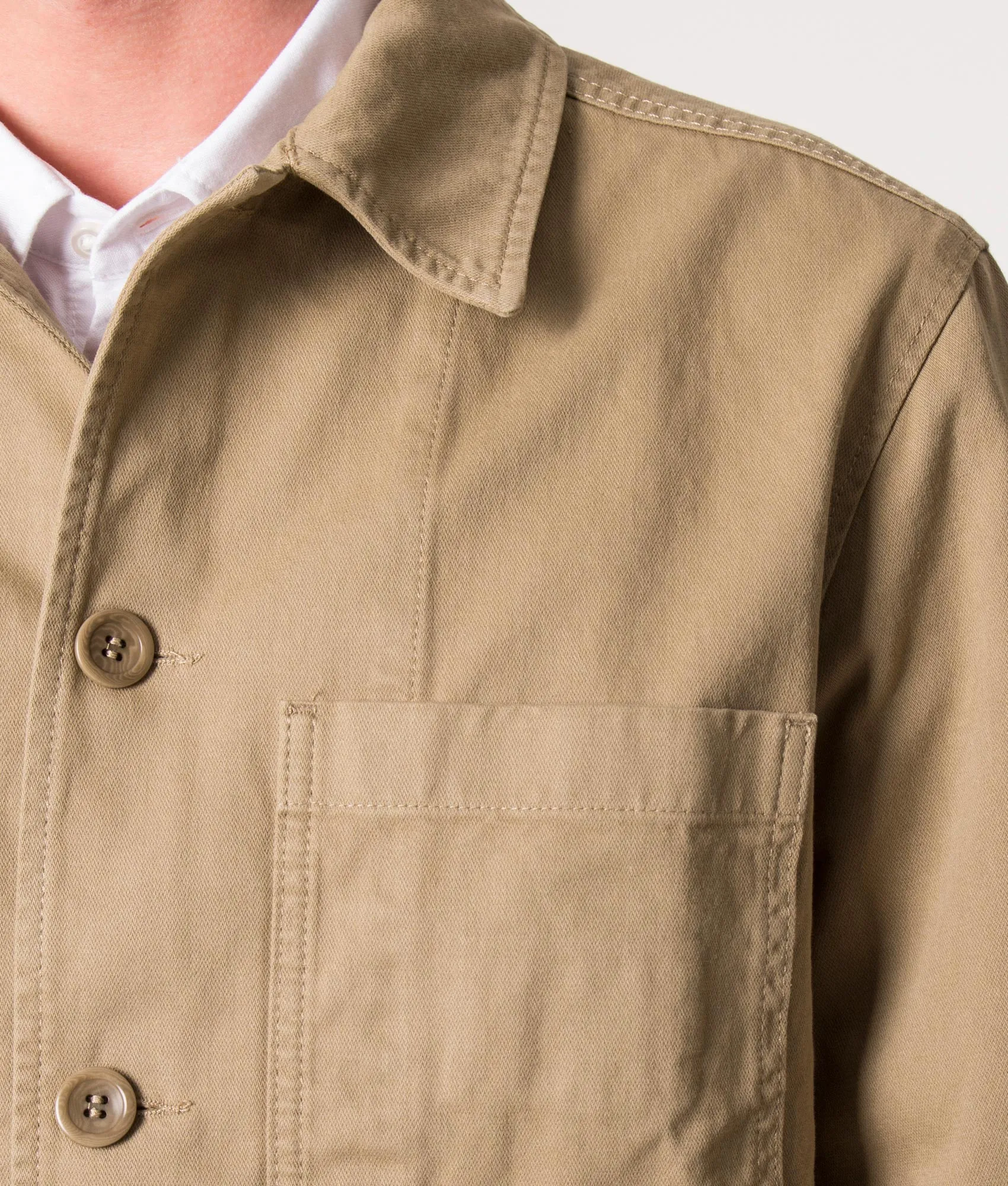 Tyge Broken Twill Overshirt
