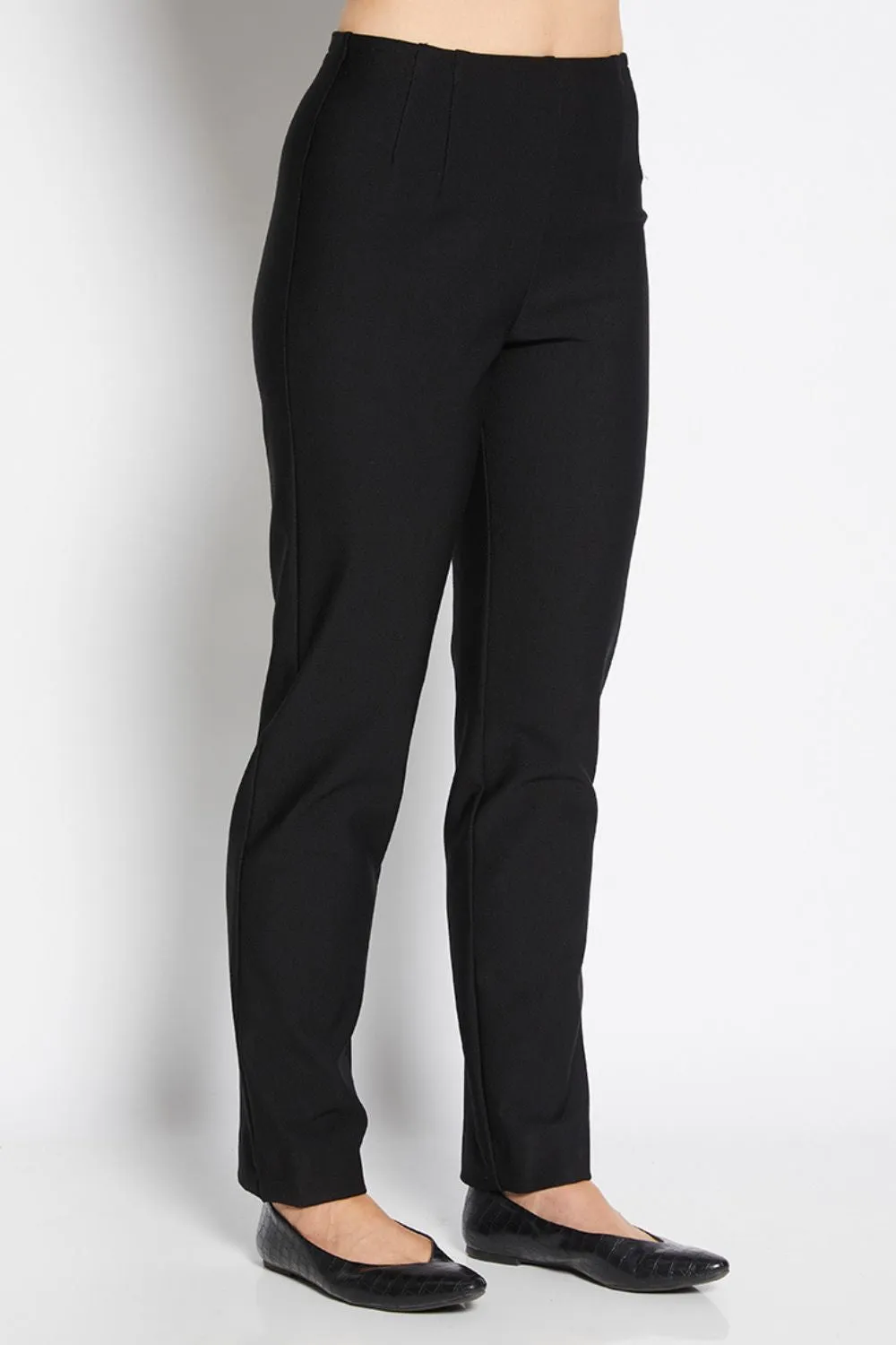 Wall Full Length Straight Pants | Black