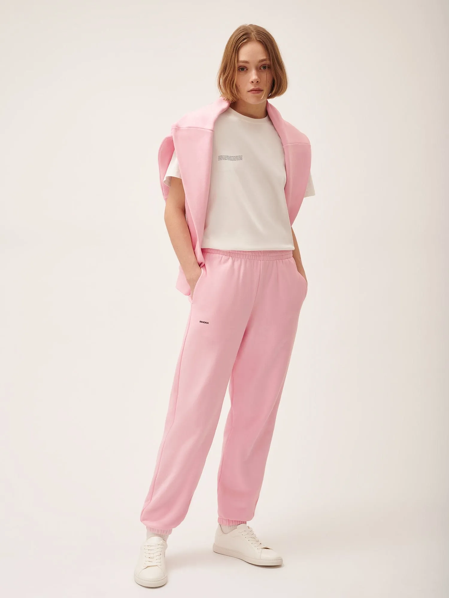 Womens 365 Midweight Track Pants—magnolia pink