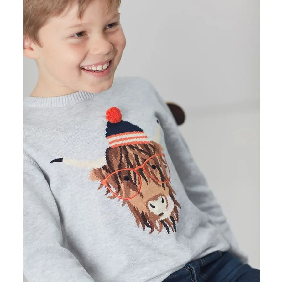 Zany Intarsia Sweater
